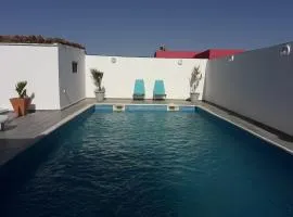 African Jaja villa Piscine-Climatisation