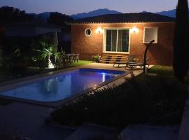 Villa di Pardisoli，位于Prunelli-di-Fiumorbo的酒店