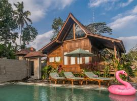 Benisari Batik Garden Cottage，位于乌布的山林小屋