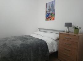 1 Bedroom Flat in Sheffield City Centre-Sleeps 4，位于谢菲尔德的公寓