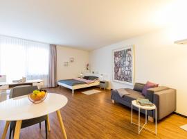 Apartmenthaus zum Trillen Basel City Center，位于巴塞尔的公寓式酒店