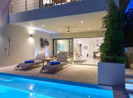 Villa Palm Vista - Private-Pool, Luxury Villa near Bangrak Beach，位于波普托的酒店