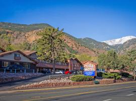 Villa Motel at Manitou Springs，位于马尼温泉Cave of the Winds Mountain Park附近的酒店