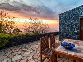 sunset and stars stone house