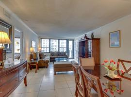 2 Beds 2 Baths Beachfront Condo with direct Beach Access，位于迈阿密海滩的别墅