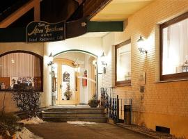 Land-gut-Hotel Zum alten Forsthaus - Aufladestation für Elektroautos，位于许特根瓦尔德的酒店