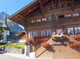 Hotel Bären，位于Gsteig的酒店
