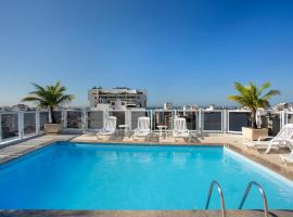 科帕卡瓦纳大西洋酒店，位于里约热内卢的带泳池的酒店