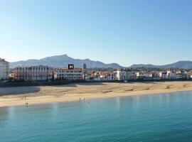 Hôtel de la Plage - Saint Jean de Luz，位于圣让-德吕兹的酒店