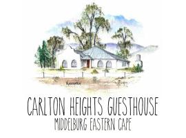 Carlton Heights Guesthouse，位于Middelburg的酒店