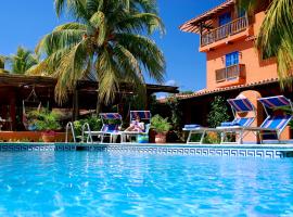 Hotel Costa Linda Beach，位于La Loma圣地亚哥马里诺将军机场 - PMV附近的酒店