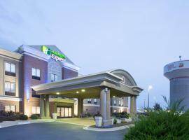 Holiday Inn Express Kansas City - at the Legends!, an IHG Hotel，位于堪萨斯城堪萨斯城传奇奥特莱斯附近的酒店