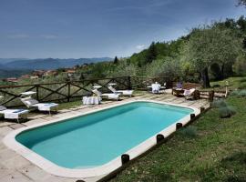 VILLA BELLI - Luxury Villa with saltwater SWIMMINGPOOL，位于Agnino的豪华酒店