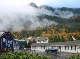 赫里蒂奇汽车旅馆，位于霍普的酒店