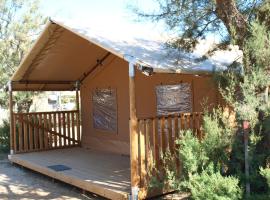 Oh! Campings - Le Clos du Rhône，位于圣马迪拉莫的豪华帐篷营地