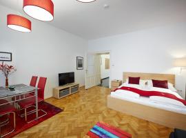 施塔特哈勒 - 家庭城市公寓，位于维也纳维斯特班霍夫地铁站附近的酒店