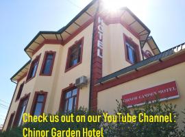 Chinor Garden Hotel - Free Airport Pick-up and Drop-Off，位于塔什干Oqqowoq Bekati附近的酒店