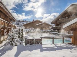 Les Loges Blanches Megève，位于梅杰夫的酒店