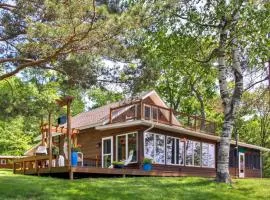 Hike, Fish and Boat Waterfront Home in Brainerd!