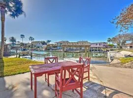 Private Dock, Views Waterfront Rockport Home!