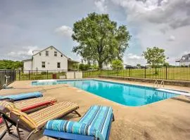 Charming Berger Apt on 42-Acre Farm with Pool Access