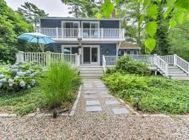 Walk to Beach! Mashpee Family Getaway with Deck