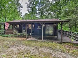 Robbinsville Cabin with Deck 3 Mi to Fontana Lake!