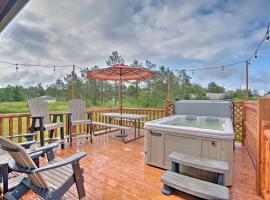 Deck, Hot Tub, Fire Pit Rustic Cabin in Benezette