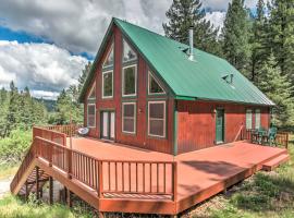 Cloudcroft Home with Spacious Stargazing Deck!，位于克劳德克罗夫特的酒店