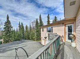 Hillside Anchorage Home by Hiking and Biking Trails!