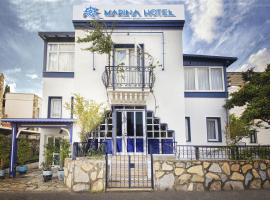 Marina Hotel Bodrum，位于博德鲁姆博德鲁姆滨海游艇俱乐部附近的酒店