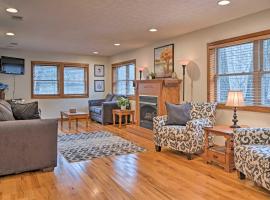 Riverfront Elkins Home with Fireplace and Deck!
