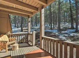 Rustic Condo with Patio Walk to Angel Fire Resort!