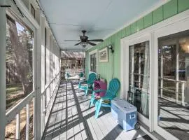 Oak Island Home with Yard Less Than 1 Mi to the Beach!