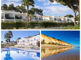 Algarve Albufeira, quiet apart with pool at 10 mn walk from Praia da Falesia，位于奥霍斯德古阿PoçoVelho海滩 - Falésia附近的酒店