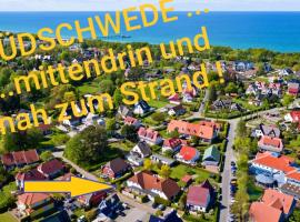 DER SÜDSCHWEDE ... Dein Gästehaus mitten in Zingst und nah zum Strand，位于青斯特的酒店