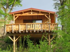 LES MATHIEUX la cabane du Parc，位于Bongheat的酒店