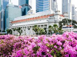 The Fullerton Hotel Singapore，位于新加坡滨海湾金沙赌场附近的酒店