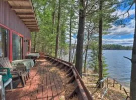 Lakefront Hartford Cabin w/ Canoe & Boat Ramp