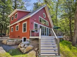Lakefront Meredith Home Private Beach and Fire Pit!
