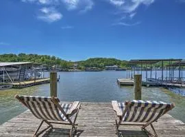 Private Game Room and Dock Lake of the Ozarks Home
