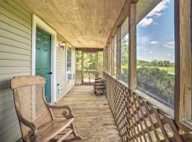 Cozy Rixeyville Cottage with Deck, Grill, and Stabling，位于RemingtonBrandy Station Battlefield Park附近的酒店