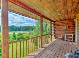 Jacksonville Cabin with Wraparound Deck and Views