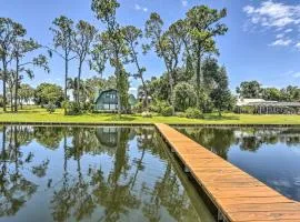 Lakefront Home with Game Room, Kayaks, and Fire Pit