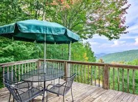 3 Mi to Beech Mtn Treetop Cabin with Deck and Views