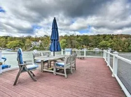Lake Hopatcong Family Home with Boat Slip and Dock