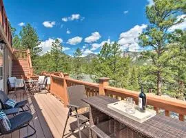 Estes Park Condo with Deck and Views about 3 Miles to RMNP!