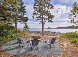Oceanfront Prospect Harbor House with Deck, View