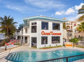 Ocean Treasure Beachside Suites，位于劳德代尔堡Bay View Drive Park附近的酒店