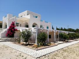Villa Kampos Naousa-Marpisa，位于安倍拉斯的海滩短租房